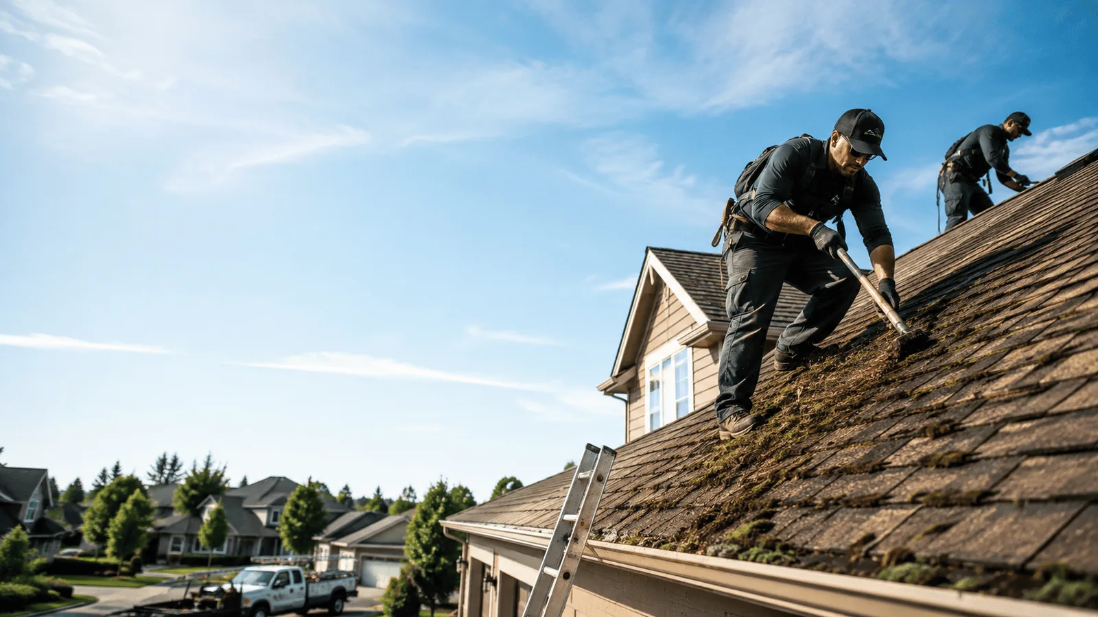 Roof Moss Removal in Gates Mills, OH near me